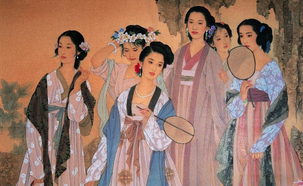 4216 h近代 工笔人物(4) 拷贝(1)