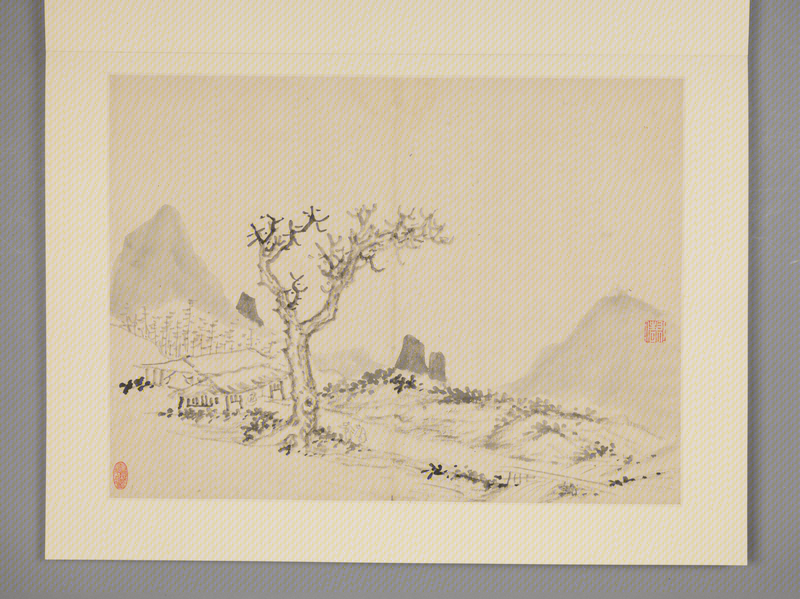 Shen Hao's Landscape Book, The Palace Museum