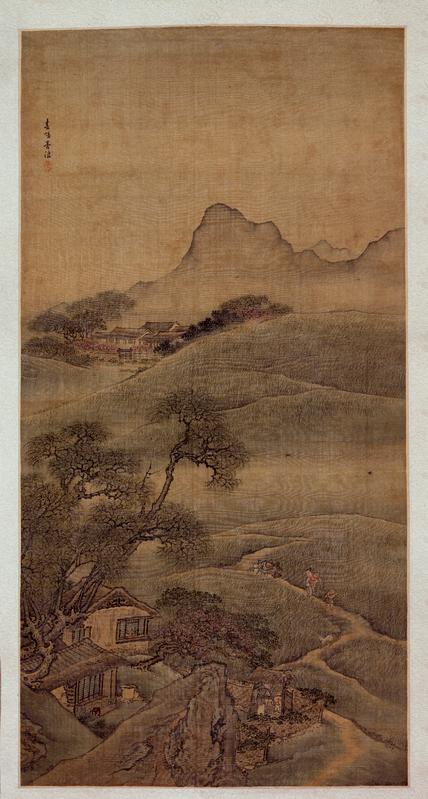 Yuan Yaochun's scroll of wheat waves, The Palace Museum