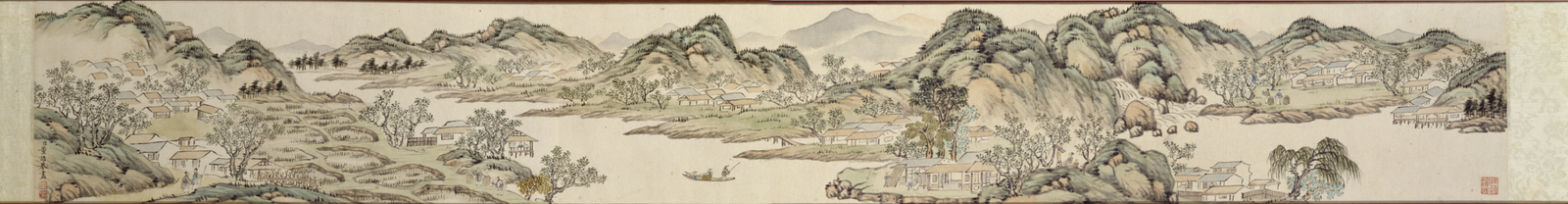 Dong Gao's Ten Thousand Households of Mulberry Ma Picture Scroll, The Palace Museum