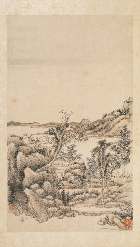 Landscape painting album, The Palace Museum