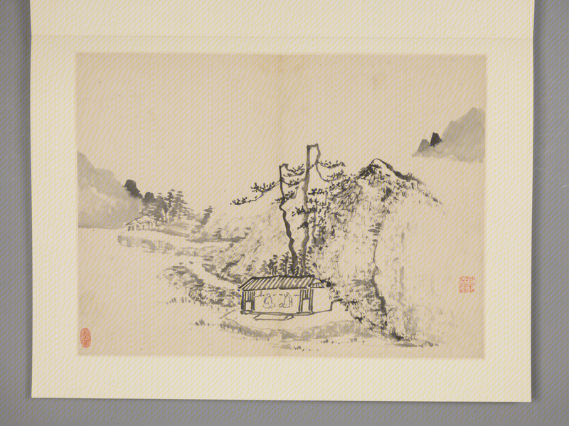 Shen Hao's Landscape Book, The Palace Museum