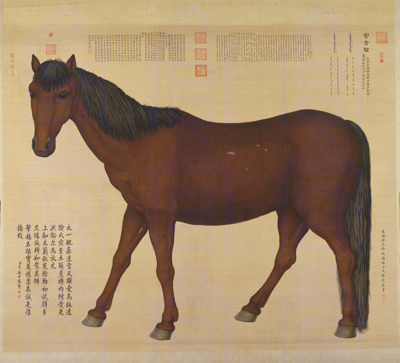 Ink hanging scroll, The Palace Museum
