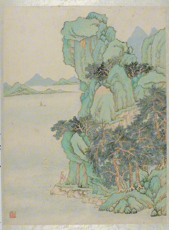 Sun Yi's landscape album, The Palace Museum