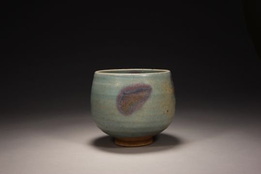 Jun kiln sky blue glaze purple red spotted bowl, The Palace Museum