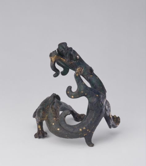 Gold and copper dragon, The Palace Museum