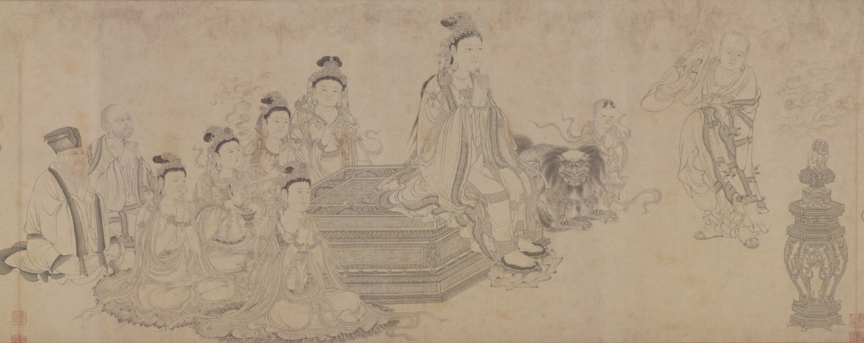Ink handscroll (court copy), The Palace Museum