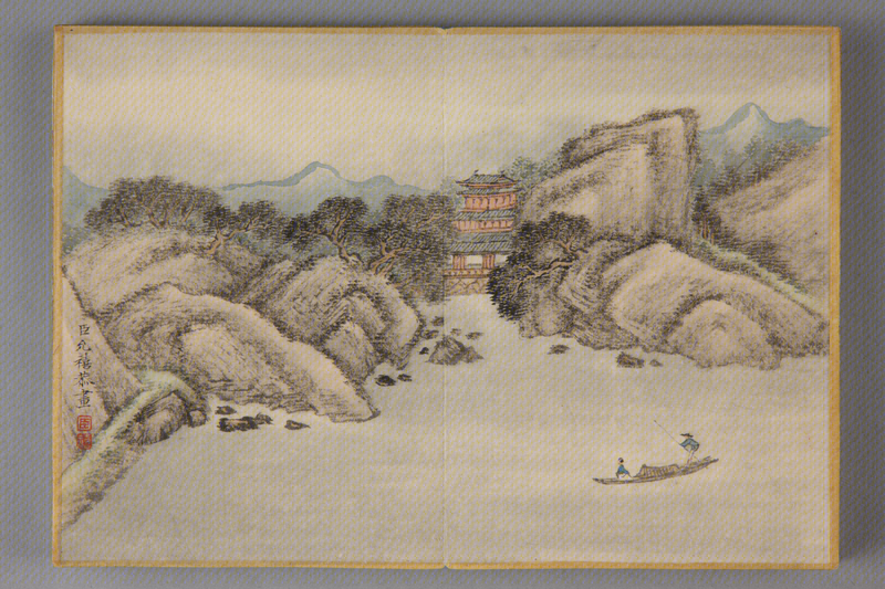 Yunxi Landscape Book, The Palace Museum