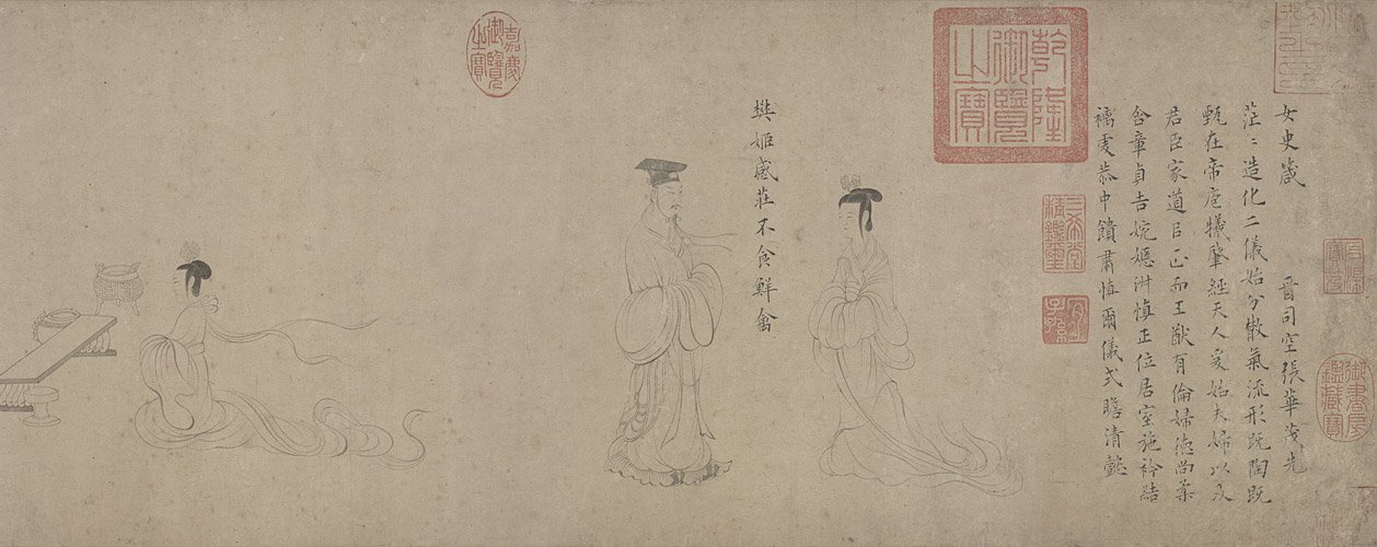 Ink handscroll (court copy), The Palace Museum