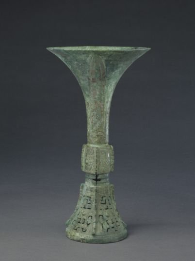 Bronze gu (beaker), The Palace Museum