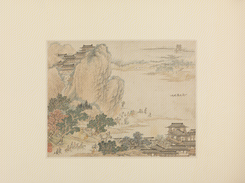 Ink album leaf, The Palace Museum