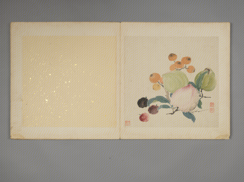 Wang Yun's flower and fruit album, The Palace Museum