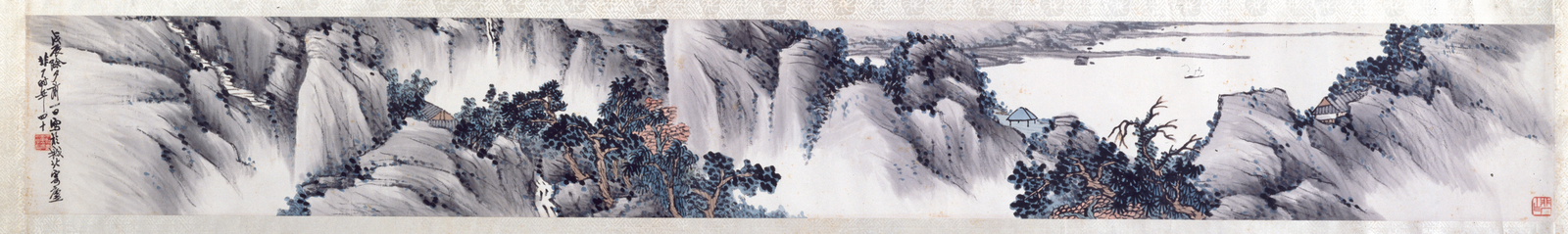 Landscape painting handscroll, The Palace Museum