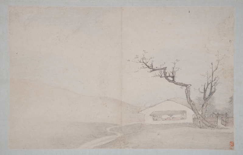 Landscape painting album, The Palace Museum