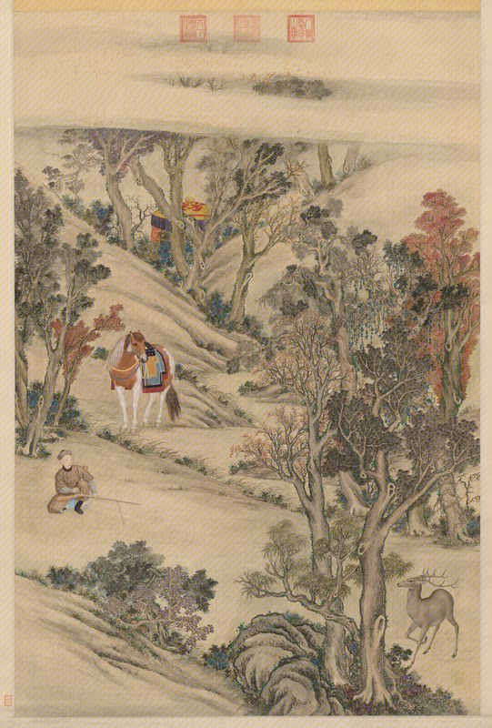 Ink hanging scroll, The Palace Museum