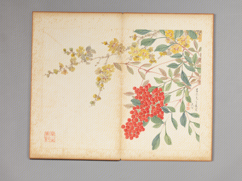 Wu Kaihua flower album, The Palace Museum