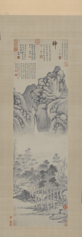 Ink hanging scroll, The Palace Museum