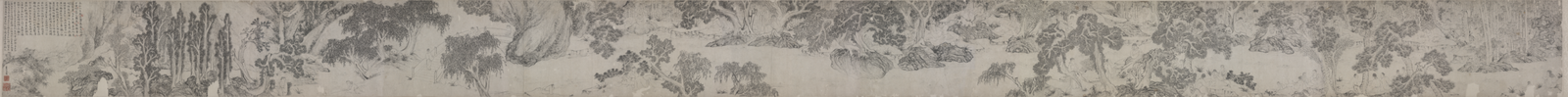 Wang Yunan's Orchid Pavilion Picture Scroll, The Palace Museum