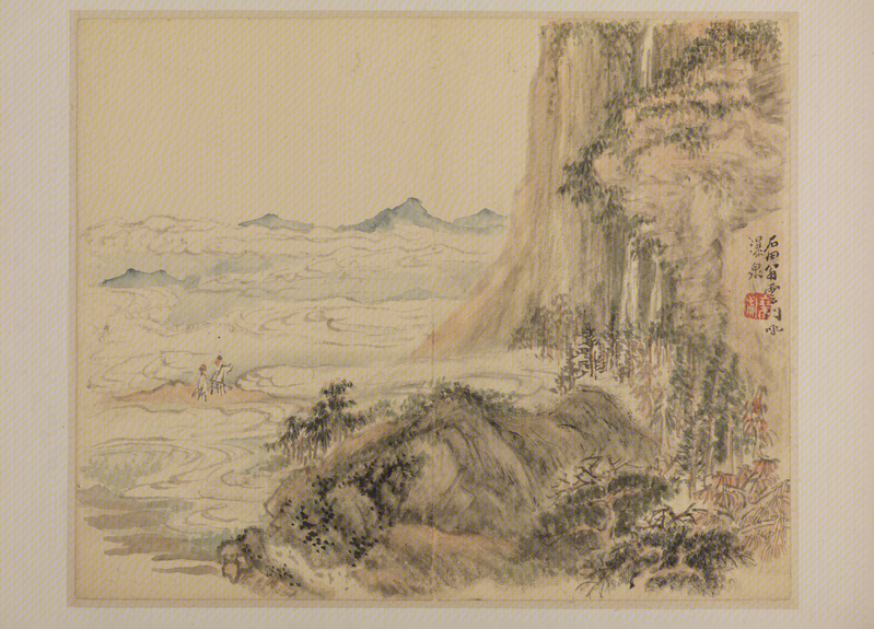 Wu Lu Landscape Book, The Palace Museum