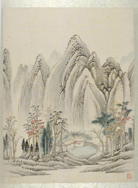 Sun Yi's Landscape Book, The Palace Museum
