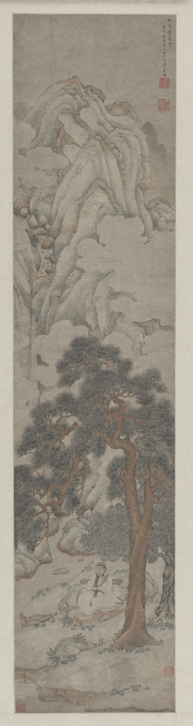 Ding Yunpeng Songquan Qingyin Picture Scroll, The Palace Museum