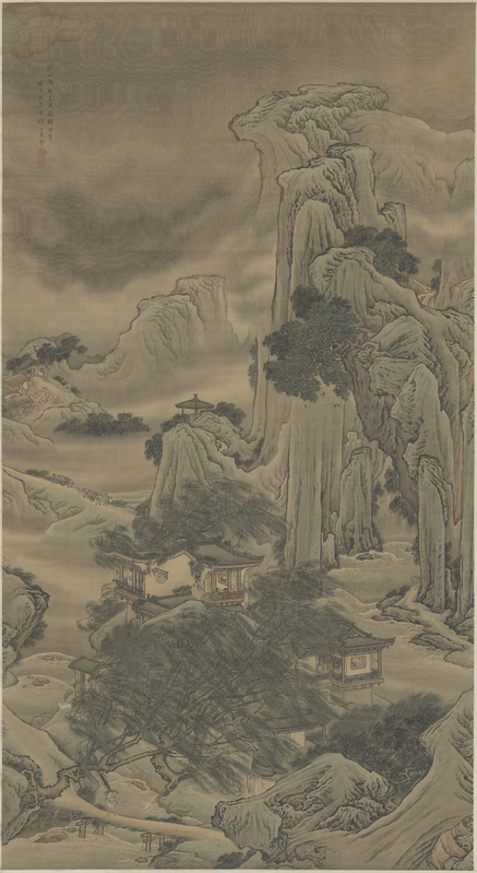 Ink hanging scroll, The Palace Museum