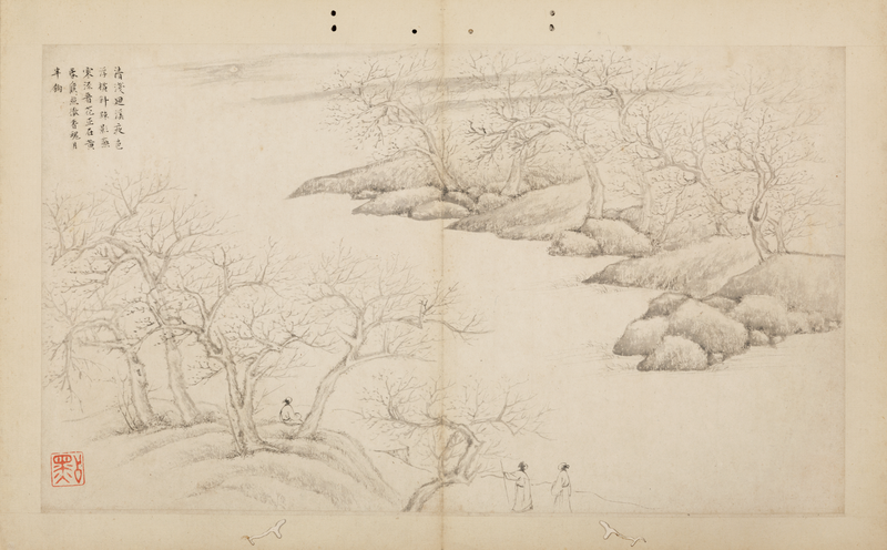 Wendian landscape album, The Palace Museum