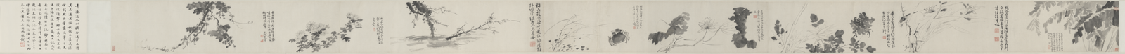 Ink handscroll, The Palace Museum