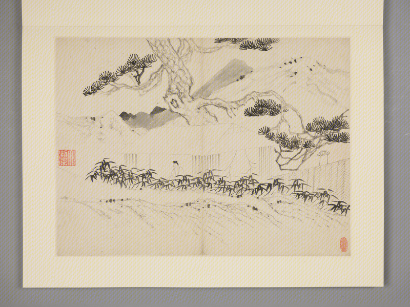 Shen Hao's Landscape Book, The Palace Museum