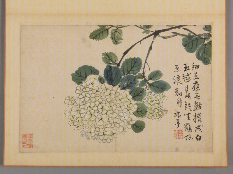 Cai Jia flower album, The Palace Museum