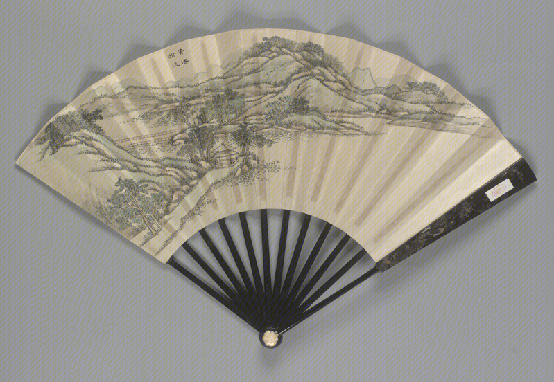 Ink fan, The Palace Museum