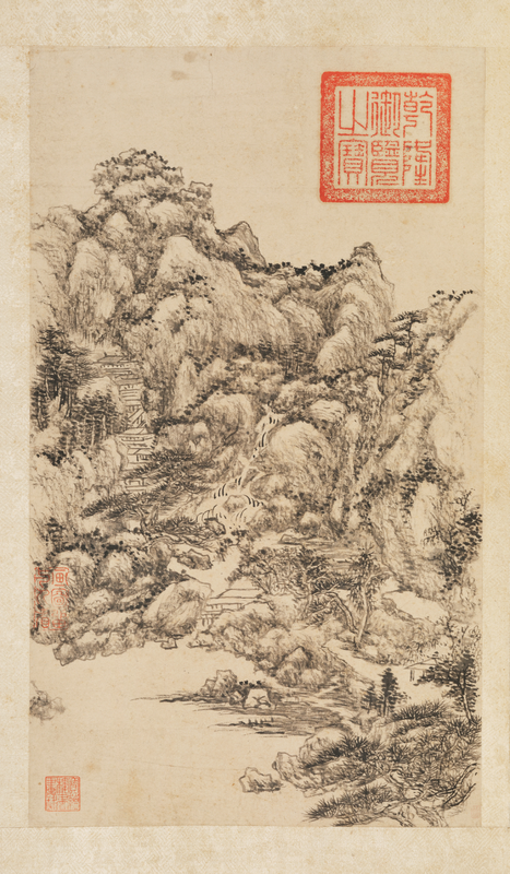 Landscape painting album, The Palace Museum