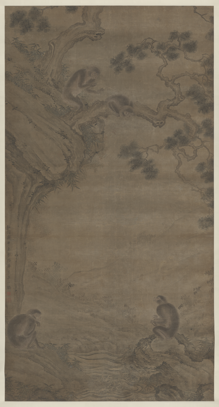 Ink hanging scroll, The Palace Museum