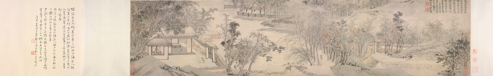 Chen Xun's Landscape Scroll, The Palace Museum