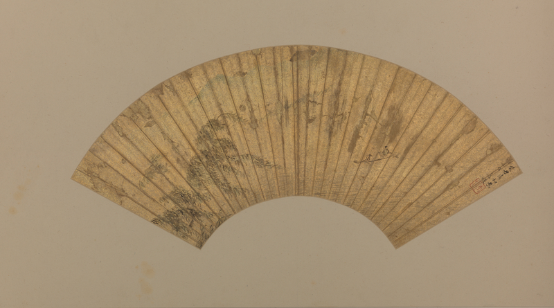 Ink fan, The Palace Museum