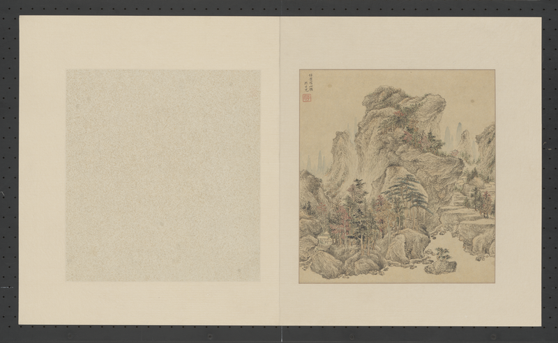 Landscape painting album, The Palace Museum
