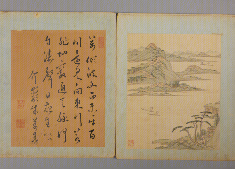 Jiang Shoucheng's Landscape and Flower Album, The Palace Museum