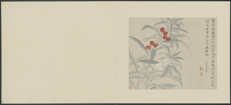 Yun Shouping Flower Album, The Palace Museum