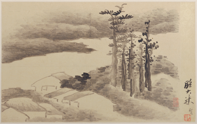 Gong Xian's Landscape Book, The Palace Museum