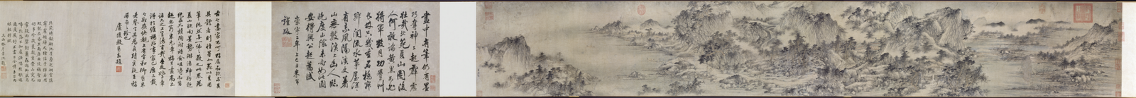 Dong Yuan Xia Shan Desire for Rain Picture Scroll, The Palace Museum