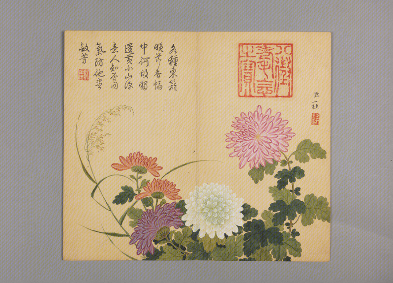 Zou Yigui's Album of Flowers, Birds, Grass and Insects, The Palace Museum