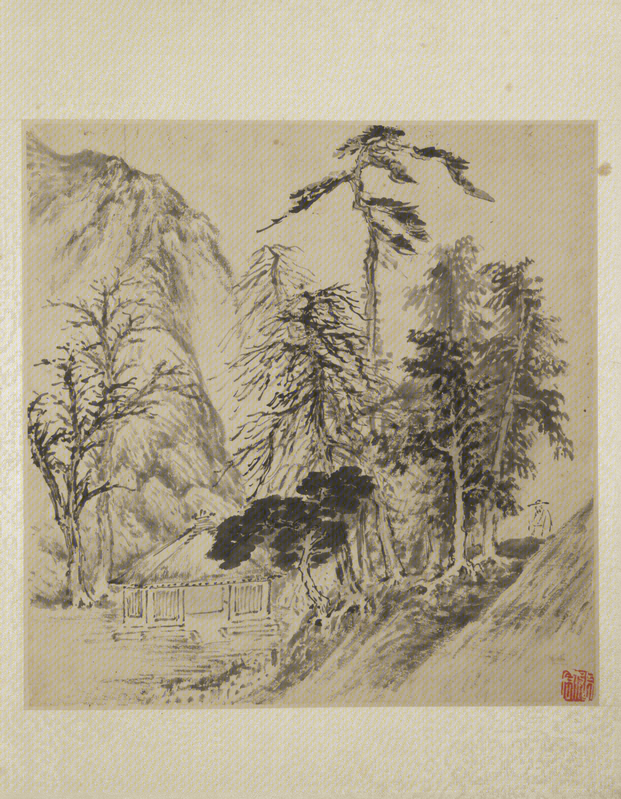 Zhang Hong's landscape album, The Palace Museum