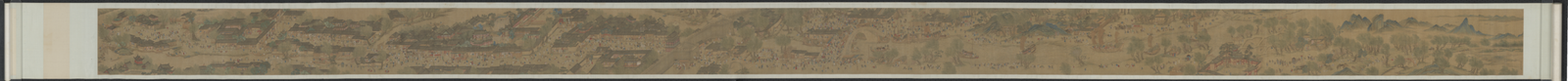 Ming Dynasty's Qingming Riverside Picture Scroll, The Palace Museum
