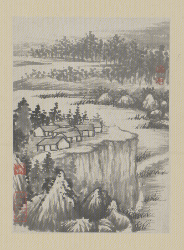 Yuanji Jinshan Longyou Temple Poetry Album, The Palace Museum