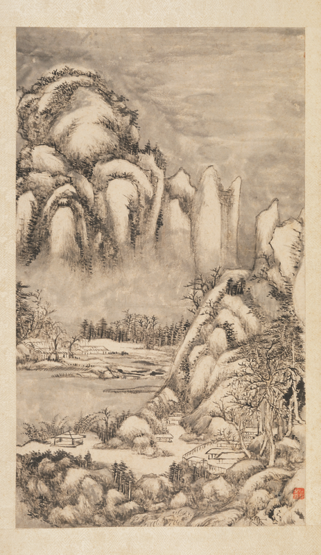 Landscape painting album, The Palace Museum